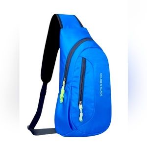Waterproof Sling Bag Shoulder Backpack with Adjustable Strap NWOT